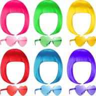 🕶️ vibrant cosplay costume sunglasses: sunglass colorful collection logo