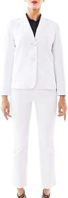 img 3 attached to 👩 Marycrafts Women's Business Blazer Pant: Sleek and Professional Women's Clothing for Suiting & Blazers