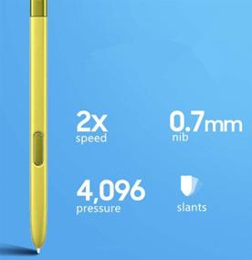 img 3 attached to Стилус-ручка FXDTECH Notebook 9 Pen Touch Stylus S Pen: идеальная замена для планшета Samsung Galaxy Notebook 9 Pen в синем цвете с наконечниками