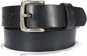 img 4 attached to Carhartt Kids Belt, Casual and Sturdy, Various Styles, Colors & Sizes, Brown with Antique Brass Finish, 26/28