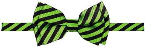 img 2 attached to Retreez Microfiber Pre-Tied Boys' Accessories and Bow Ties with Striped Woven Design