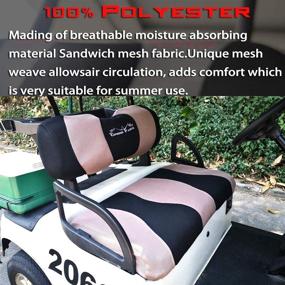 img 1 attached to YouLeGo Yamaha Seats Breathable Washable Polyester