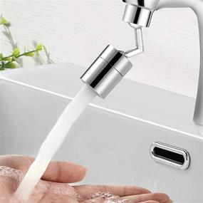 img 3 attached to Enhanced Kitchen Experience with CACHIL Faucet Angle 720° Dual Function Four Layer