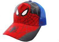 baozoon spiderman children snapback baseball 🧢 hat - optimized boys' accessories & caps logo