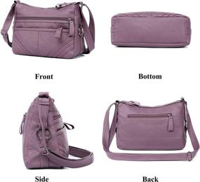 img 1 attached to 👜 Lightweight Crossbody Pocketbooks Handbags: Women's Shoulder Bags with Wallets - Stylish and Convenient