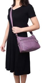 img 3 attached to 👜 Lightweight Crossbody Pocketbooks Handbags: Women's Shoulder Bags with Wallets - Stylish and Convenient