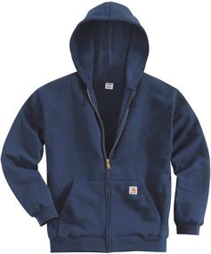 img 2 attached to 👕 Closeout Men's Clothing and Shirts: Carhartt Midweight Zip Front Sweatshirt