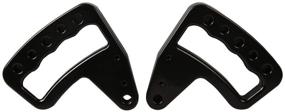 img 3 attached to Off Road Aluminum Grab Bar Handles for Jeep Wrangler & Unlimited 2007-2018 Rubicon 🚙 Sahara Sports JK JKU LJ - American 4wheel, Front and Rear, 2&amp;4 Doors (Front Black)
