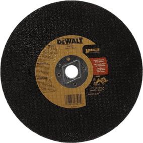 img 4 attached to DEWALT DW3511 Black Metal Abrasive Blade - 7-Inch X 1/8-Inch: Efficient Cutting Performance Guaranteed!