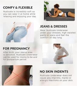 img 1 attached to 🩲 NudiCate: Empowering Women with Breathable Waisted Underwear – Stylish & Comfy!