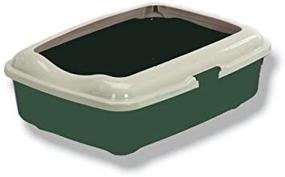 img 2 attached to 🐱 Premium Marchioro Goa 2C DLX Cat Litter Pans - Superior Quality for Your Feline Friend