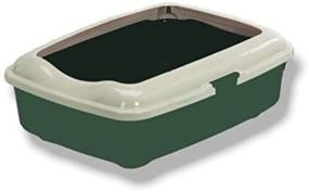 img 1 attached to 🐱 Premium Marchioro Goa 2C DLX Cat Litter Pans - Superior Quality for Your Feline Friend