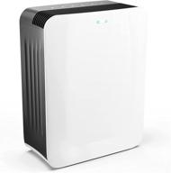 🌬️ air choice ap-230a: large room air purifier with true hepa filter, odor eliminator - white logo