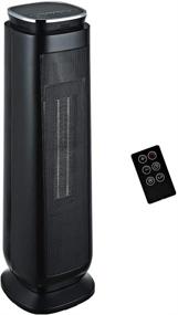 img 4 attached to 🔥 Aikoper Ceramic Tower Heater - 1500W Portable Electric Heater with Adjustable Thermostat, ECO Mode, Remote Control, 8-Hrs Timer, Overheat & Tip-over Protection - Ideal for Indoor Use