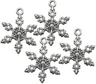 oulii christmas snowflake pendants jewelry logo