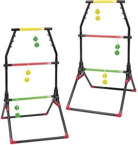 img 4 attached to Spice up Outdoor Fun with EastPoint Sports Light-up Ladderball Set!