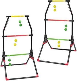 img 3 attached to Spice up Outdoor Fun with EastPoint Sports Light-up Ladderball Set!