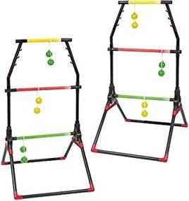 img 2 attached to Spice up Outdoor Fun with EastPoint Sports Light-up Ladderball Set!