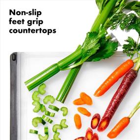 img 1 attached to Повышенная эффективность: доска для разделки OXO Good Grips 🔪 для легкой подготовки в кухне