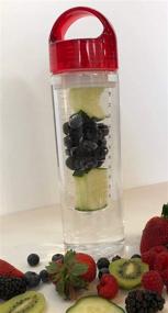 img 1 attached to Fruit Infuser Bottle Tritan Plastic Outdoor Recreation