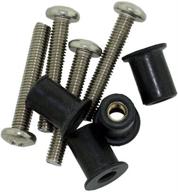 secure your equipment with scotty 0133-4 well nut kit, 4 pack логотип