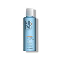 glycolic acid foaming cleanser: nip + fab exfoliating resurfacing aha facial wash with olive oil - even tone, brighten skin, fine lines, wrinkles logo