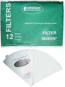 img 1 attached to 🔍 EnviroCare Replacement Vacuum Filter Cones: Perfect Fit for Filter Queen Vacuums (48 Cones)