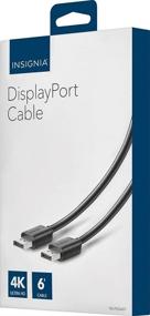 img 3 attached to Insignia DisplayPort Cable Black NS PDD607