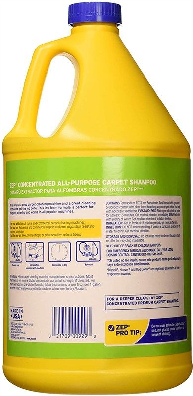 🧼 Zep All-Purpose Carpet Shampoo Concentrate 128oz…