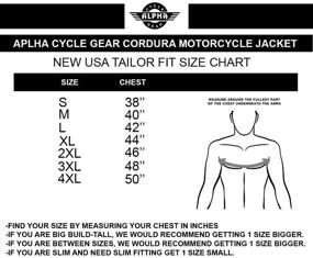 img 1 attached to ALPHA CYCLE GEAR MOTORCYCLE ALL SEASON JACKET (ORANGE