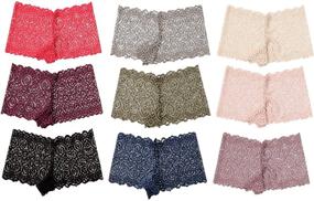 img 4 attached to Alyce Intimates Womens Boyshort Assorted