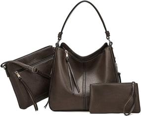 img 4 attached to 👜 Реалер сумки через плечо и кошельки для хобо - стиль и функциональность для женщин