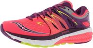 saucony womens zealot running purple sports & fitness and running logo