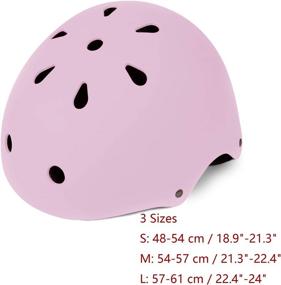 img 3 attached to CPSC Certified Skateboard Bike Helmet: Lightweight & Adjustable for Bicycle Cycling Skate Scooter – Available in 3 Sizes