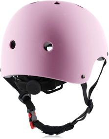 img 2 attached to CPSC Certified Skateboard Bike Helmet: Lightweight & Adjustable for Bicycle Cycling Skate Scooter – Available in 3 Sizes