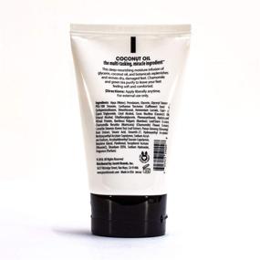 img 2 attached to 🥥 Coconut Oil Heel and Foot Treatment Cream Lotion by CocoMagic - Renew and Hydrate Rough Dry Skin with Non-Greasy Moisture, No Parabens, Cruelty-Free, Made in the USA (4 oz)