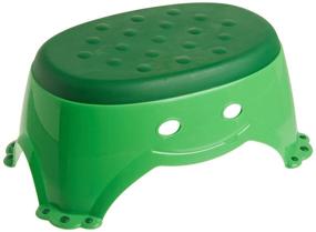 img 4 attached to 🐸 Mommy's Helper Step Up Non-Slip Stepstool Froggie Collection, Green - Convenient & Safe for Kids - Pack of 1