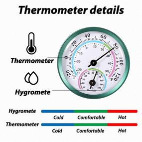 img 2 attached to Thermometer Hygrometer Temperature Humidity Required