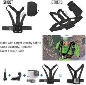 img 2 attached to SHOOT 51In1 Accessories Kit With Foldable Selfie Stick For GoPro Hero 9 8 Hero 7 Black Silver White/6/5/4/3+/3/5S