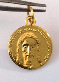 img 3 attached to 🙏 Holy Shroud of Jesus Christ Medals for Boys' Jewelry