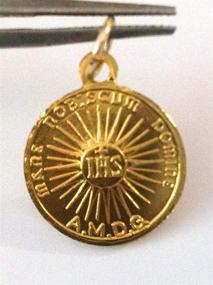 img 2 attached to 🙏 Holy Shroud of Jesus Christ Medals for Boys' Jewelry