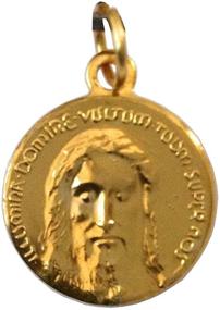 img 4 attached to 🙏 Holy Shroud of Jesus Christ Medals for Boys' Jewelry