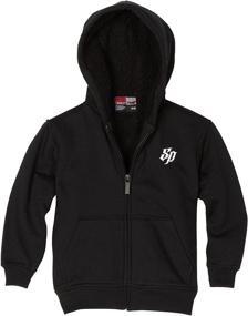 img 1 attached to 🧥 Southpole Little Sherpa Fleece X Large Boys' Fashion Hoodies & Sweatshirts - Ideal for Trendy Clothing