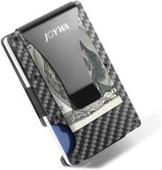 ultra-sleek carbon fiber wallets for men: perfect minimalist accessories logo