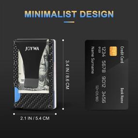 img 2 attached to Ultra-Sleek Carbon Fiber Wallets for Men: Perfect Minimalist Accessories