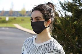 img 3 attached to 🏷️ Hanes Reusable Cotton Face Mask: Breathable Protection for Everyday Use