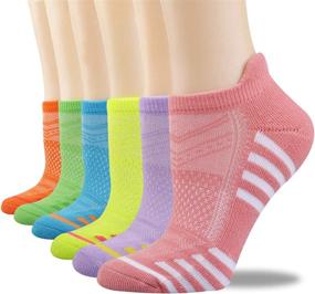 img 4 attached to 🧦 FUNDENCY 6 Pack Women's Ankle Athletic Socks: Low Cut, Breathable, Running Tab Socks with Cushioned Sole