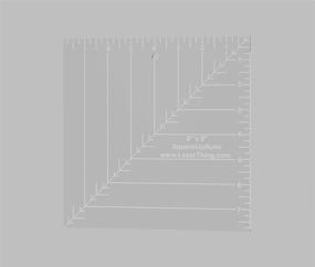 img 1 attached to 📏 Simplify Measurements with Square Up Ruler 8x8 - Perfect for Accurate 8-Inch by 8-Inch Squares