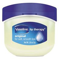 vaseline lip therapy original: pack of 6 for supple lips - 0.25 oz each! logo