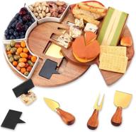 🧀 enhance your entertaining: vudeco charcuterie cheese serving markers logo